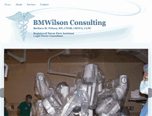 Tablet Screenshot of bmwilsonconsulting.com